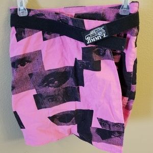 Jimmy Z's Surf Co Wrap Mini skirt, size 3